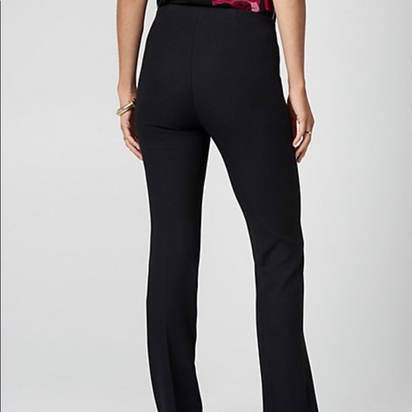 Navy/Black Tweed Slight Flare Dress Pants (NWT) - Picture 2 of 3